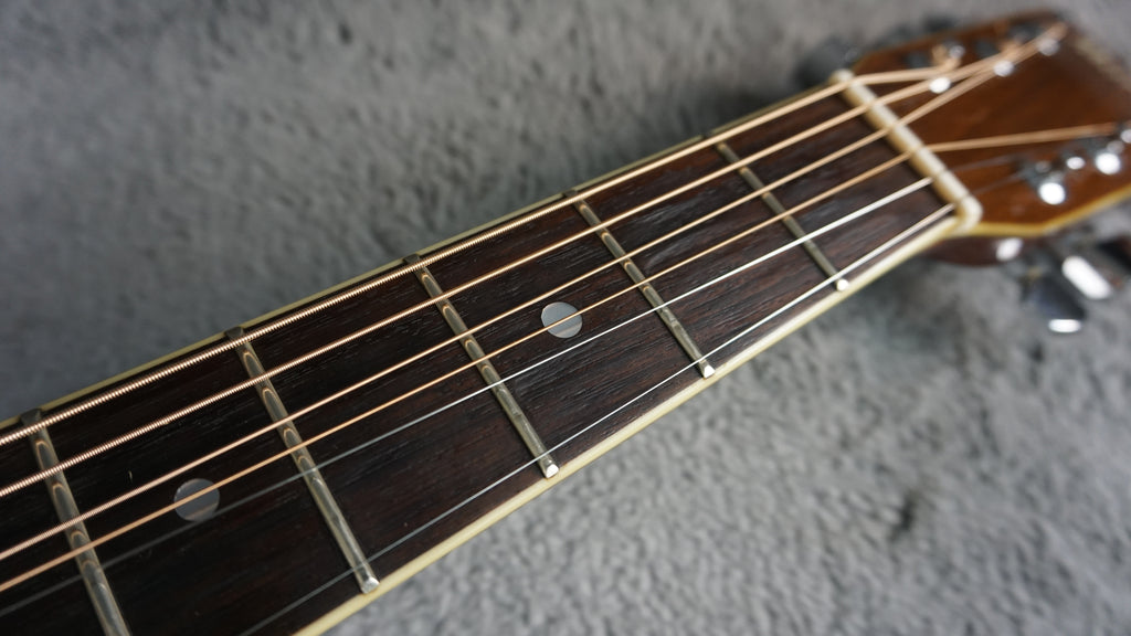Morris W-35 Vintage MIJ Dreadnought Acoustic Guitar w/ Hard Case