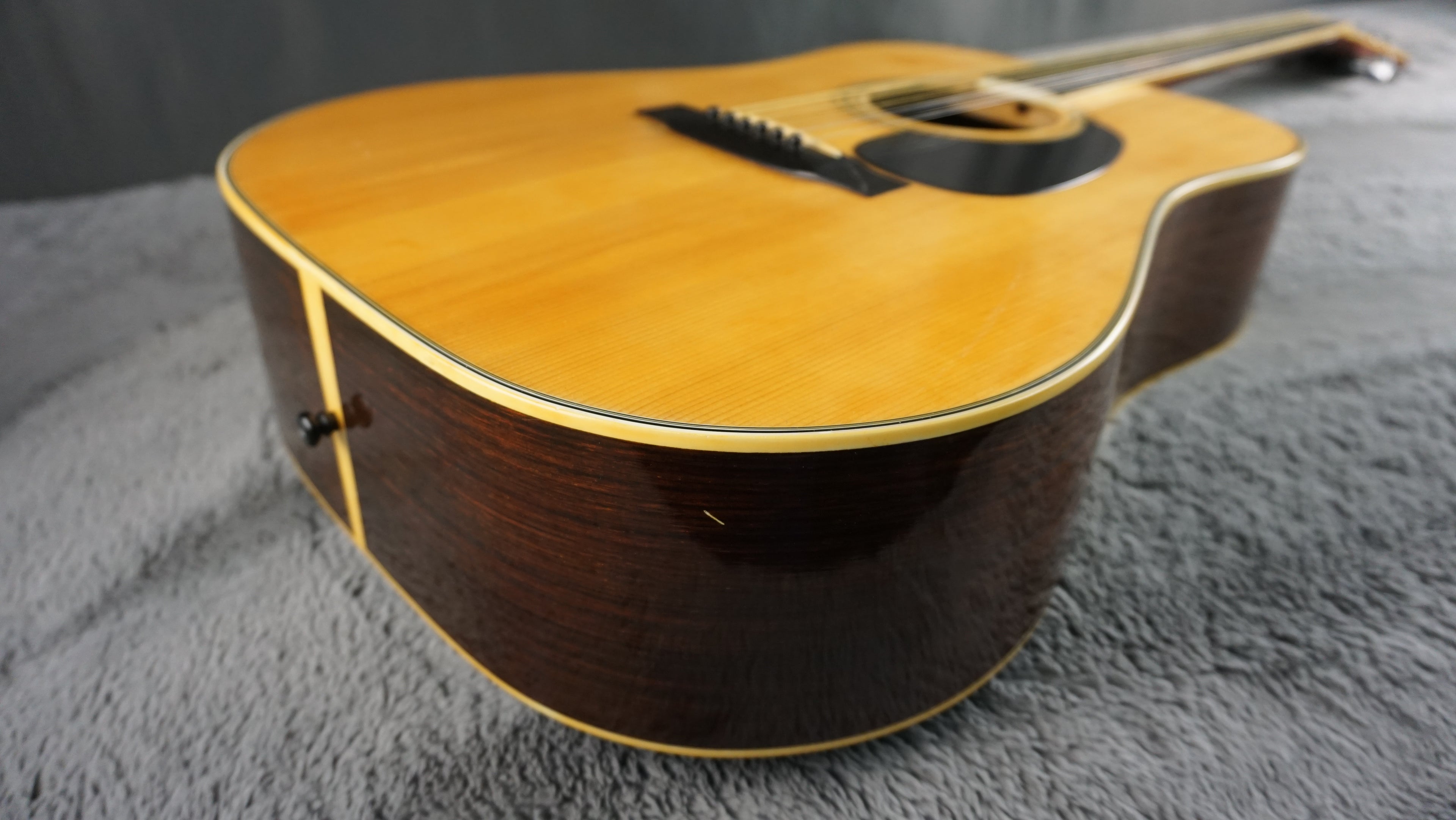 Yamaki D126 Dreadnought MIJ Acoustic Guitar w/ Original Hard Case