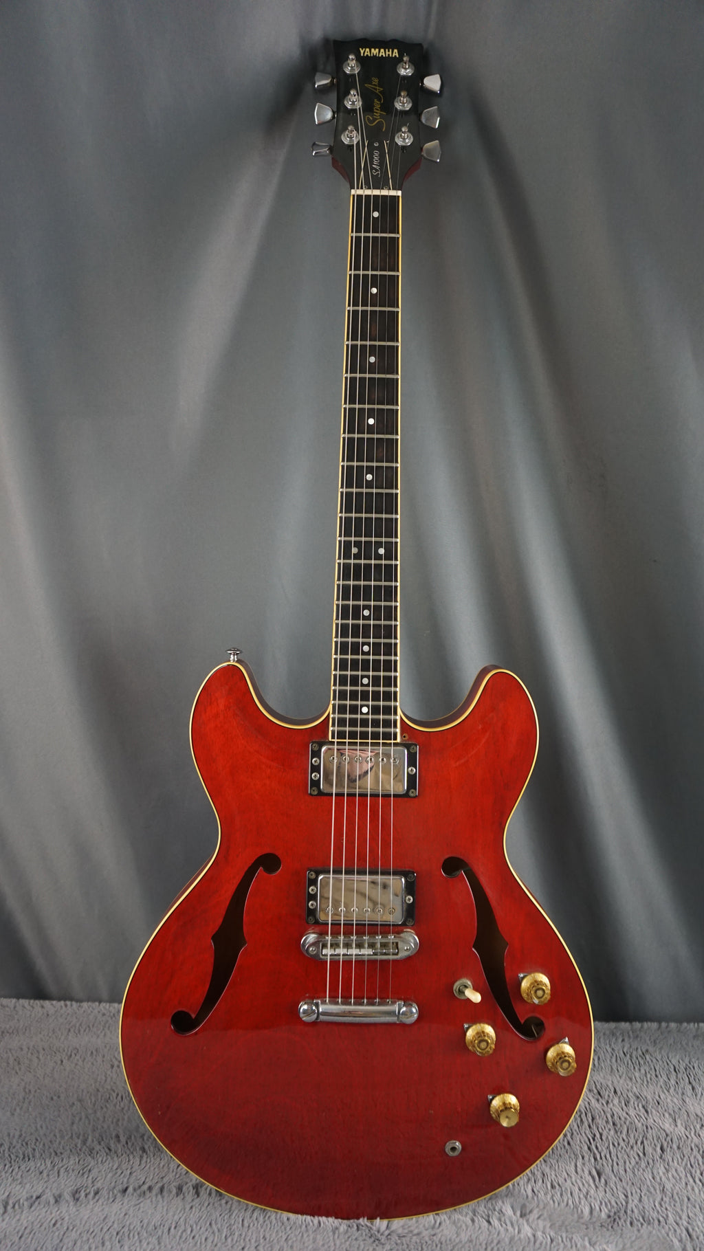 Yamaha Super Axe SA1000 Semi-Hollow Electric Guitar Cherry Red MIJ 1978 w/ OHSC
