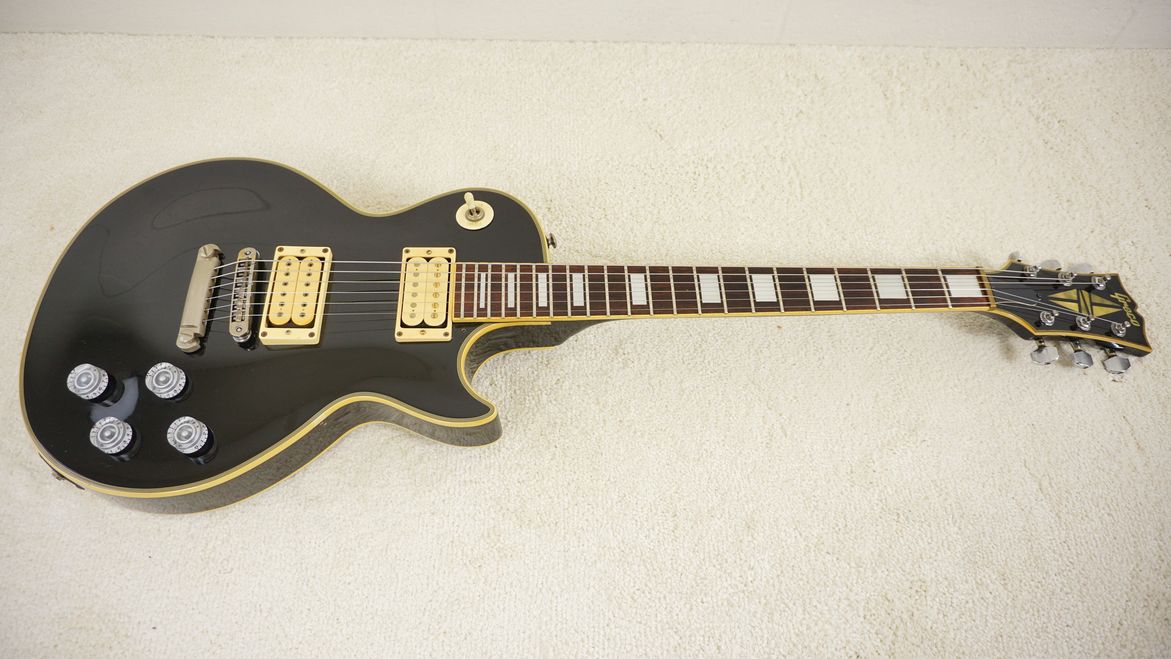 Greco EG Custom Black w/ DiMarzio Bridge Pickup Japan