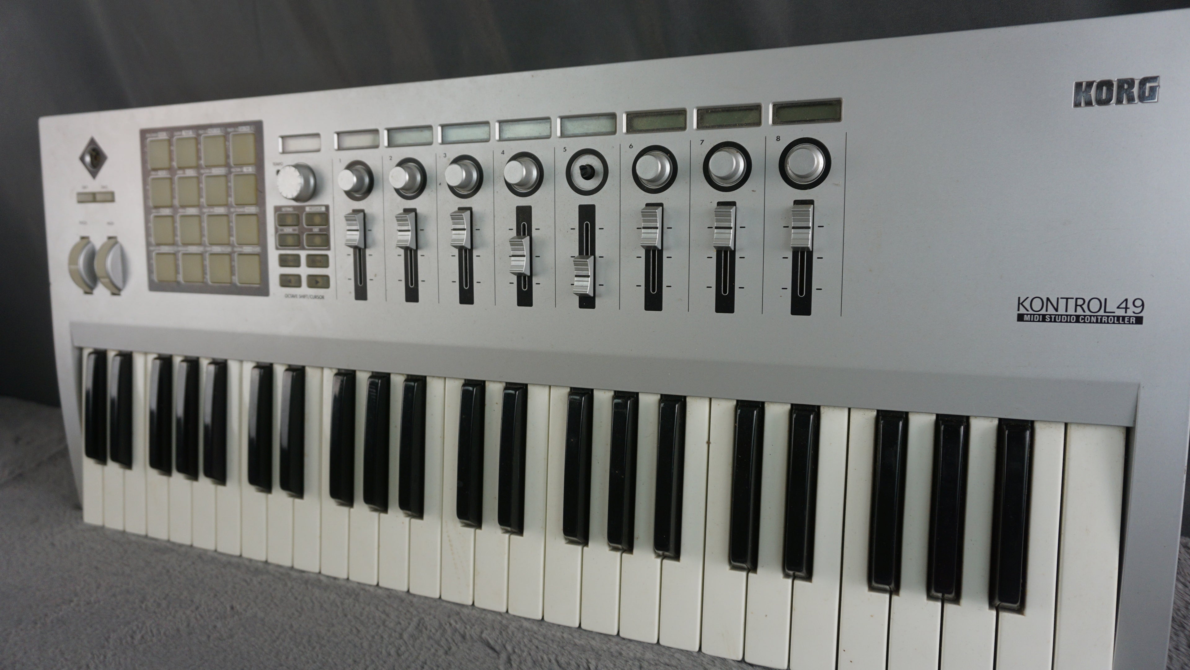 Korg Kontrol 49 Midi Studio Controller w/ Power Supply