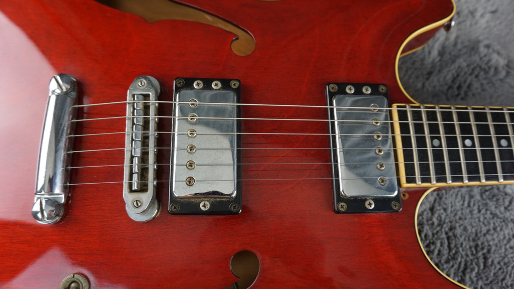 Yamaha Super Axe SA1000 Semi-Hollow Electric Guitar Cherry Red MIJ 1978 w/ OHSC
