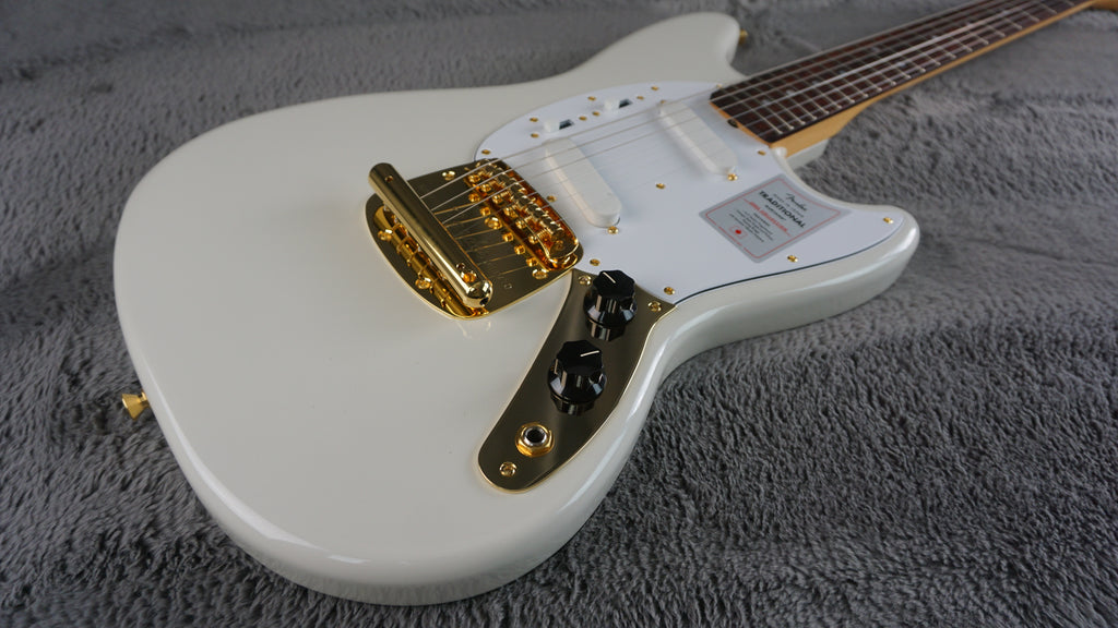 Fender Traditional Mustang 2025 Collection Japan White Pearl Rosewood w/ Gold Hardware