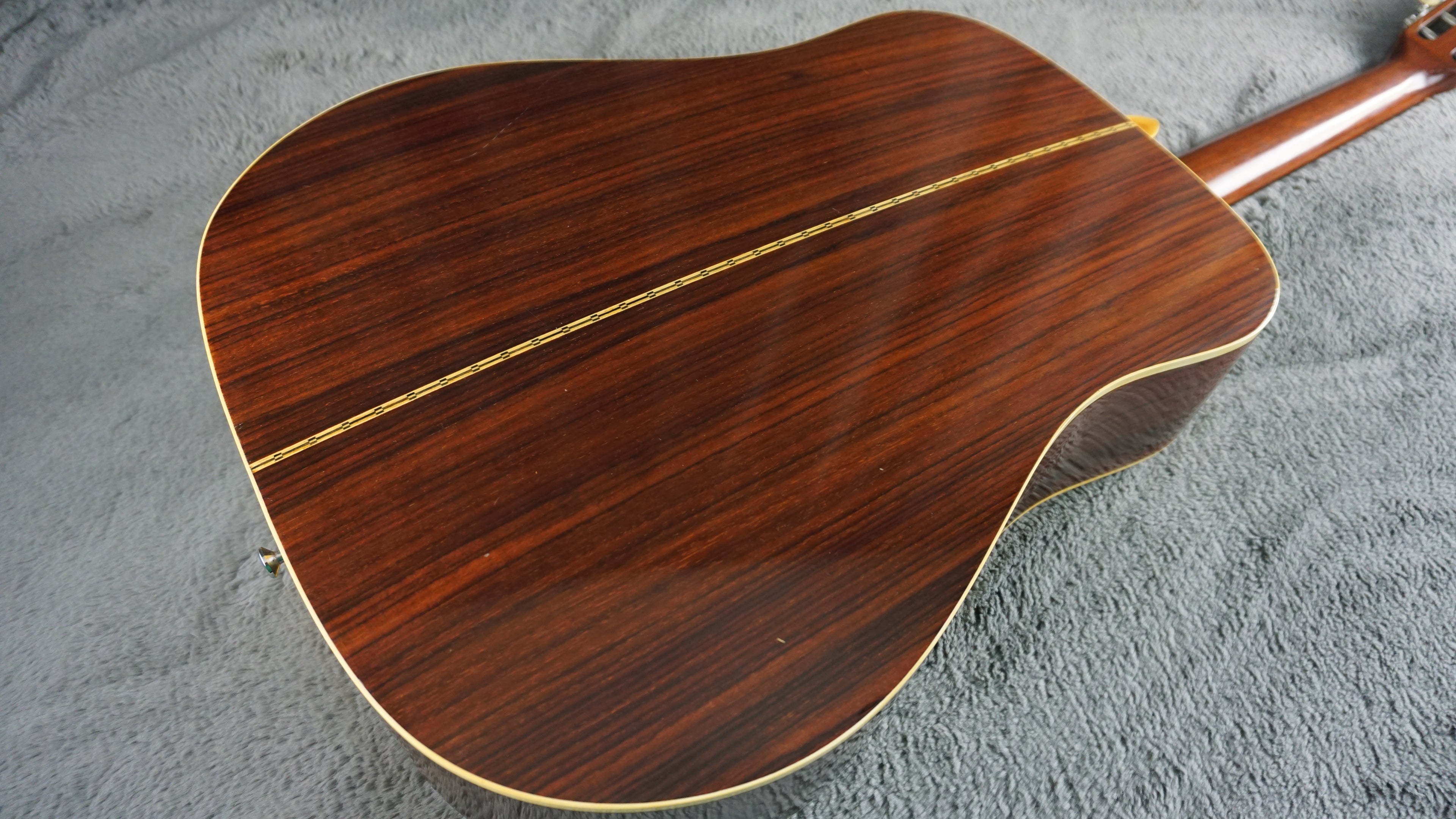 Vintage Jumbo 12-String Acoustic Guitar Japan Made w/ Hard Case