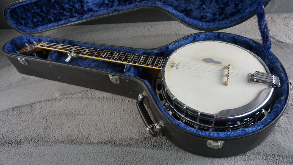 Morris 5-String Resonator Banjo w/ Hard Case