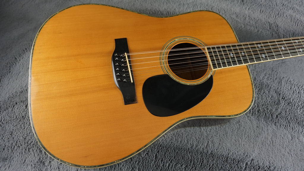 Morris B-60 MIJ 12-String Acoustic w/ 3-Piece Rosewood Back w/ OHSC