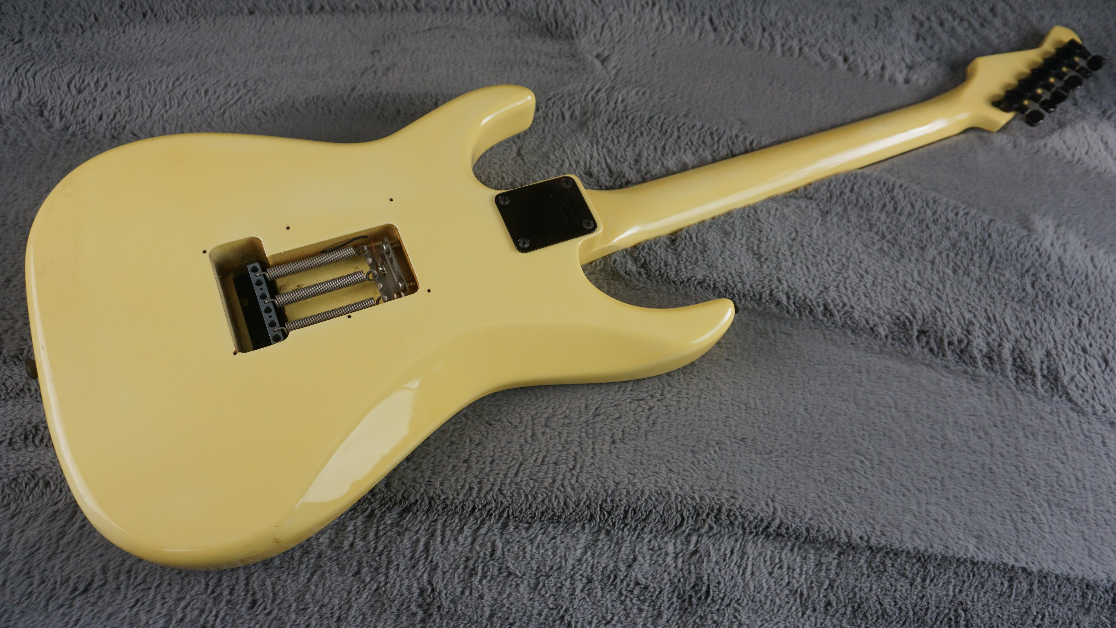 Fernandes HSS Electric Guitar - Vintage White - Japan w/ Hard Case