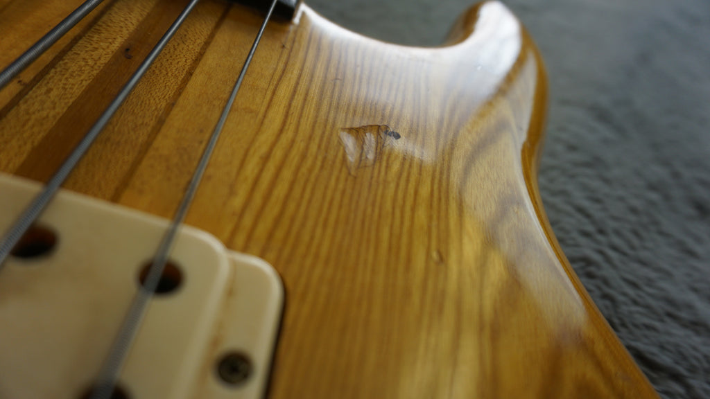 Greco GOB-900 Bass Made in Japan Natural Ash Neck-Through Bass