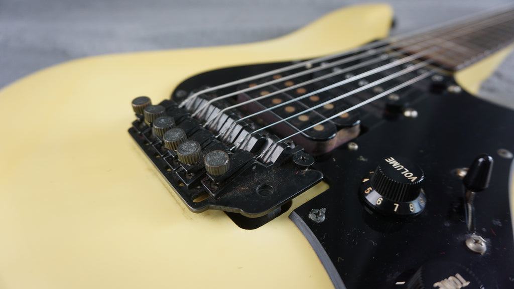 Fernandes HSS Electric Guitar - Vintage White - Japan w/ Hard Case