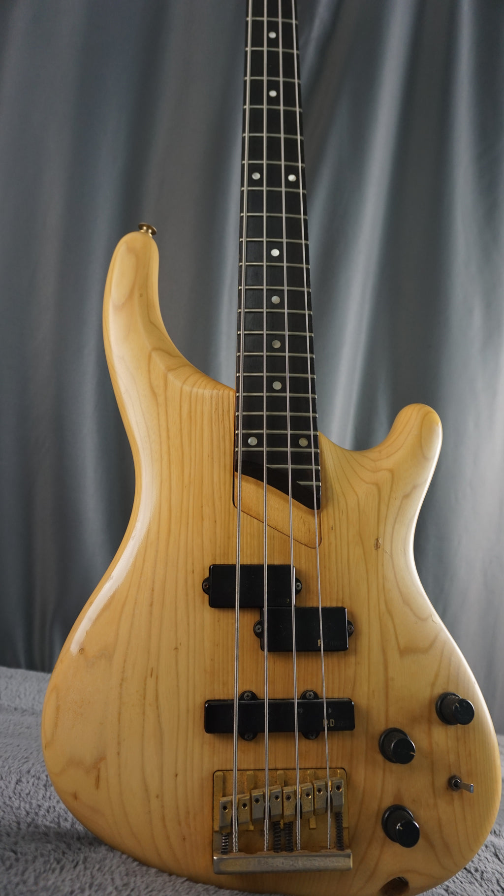 Greco Phoenix Bass MIJ Neck Through Bass Natural Finish Vintage Japan
