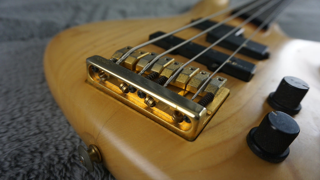 Greco Phoenix Bass MIJ Neck Through Bass Natural Finish Vintage Japan