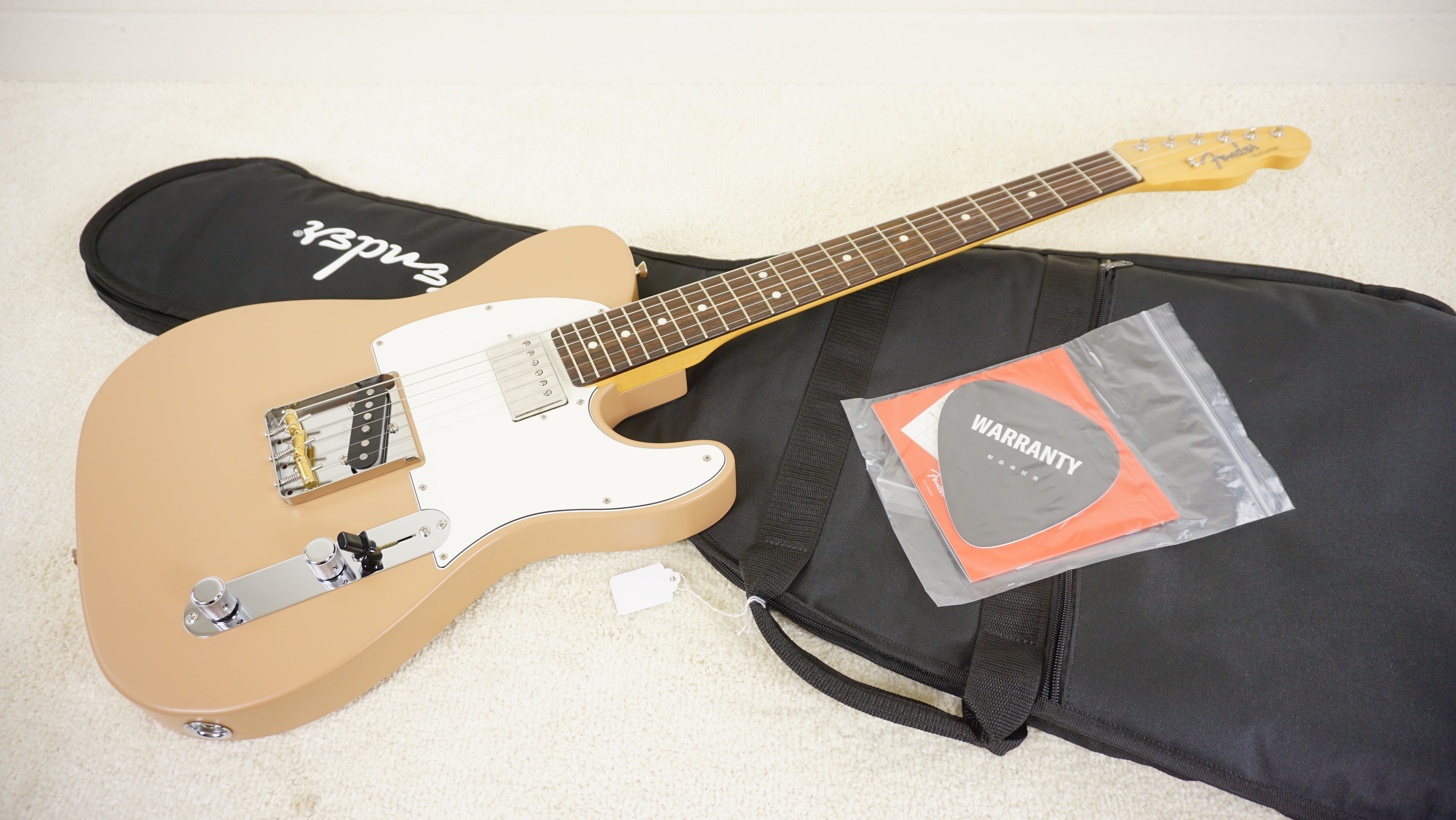 Fender Japan FSR Hybrid II Telecaster HS Satin Sahara Taupe – Yamano Limited Edition 1 of 12