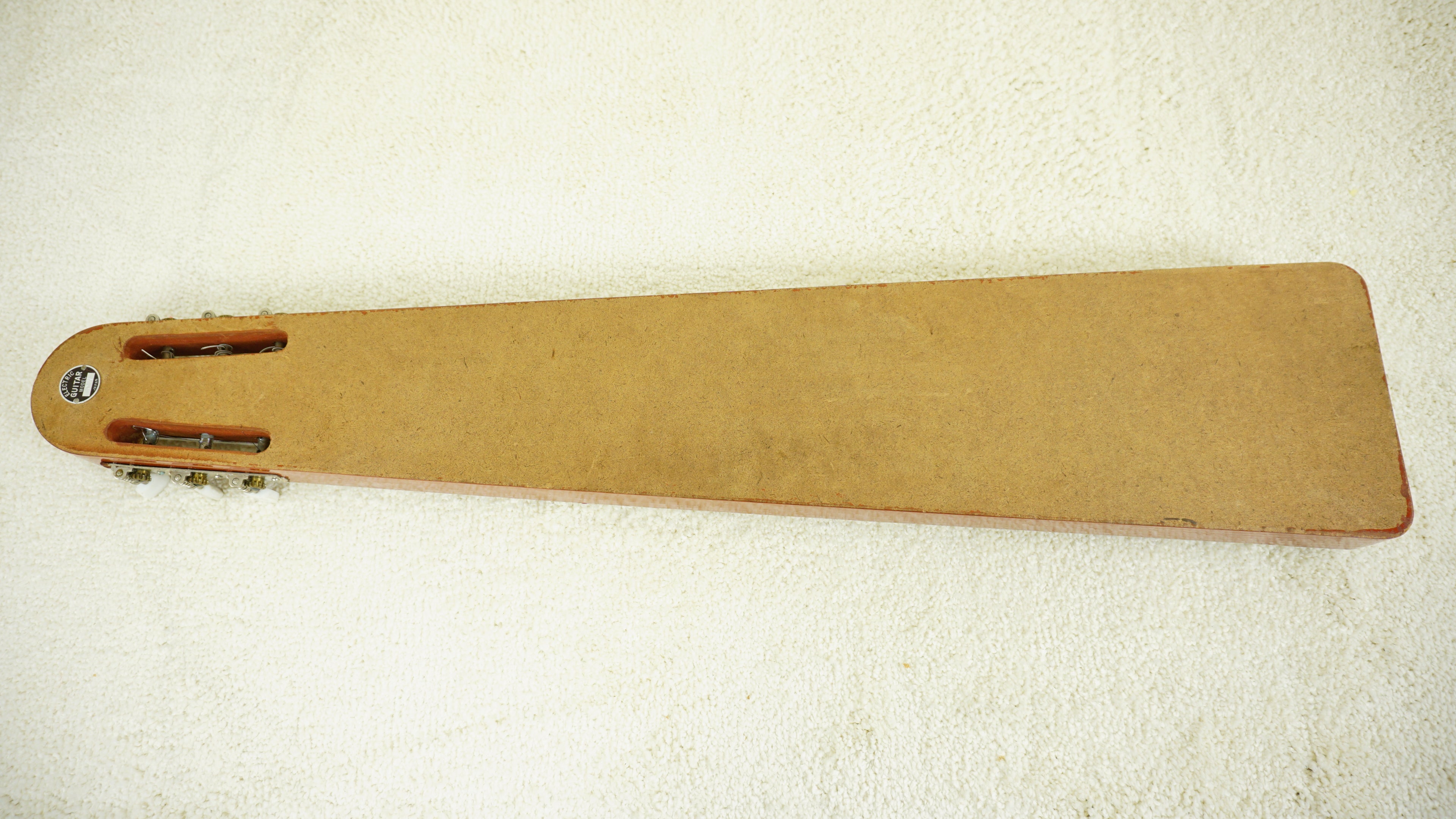 Vintage Teisco Electric Lap Steel Guitar Japan w/ Original Hard Case & Cable