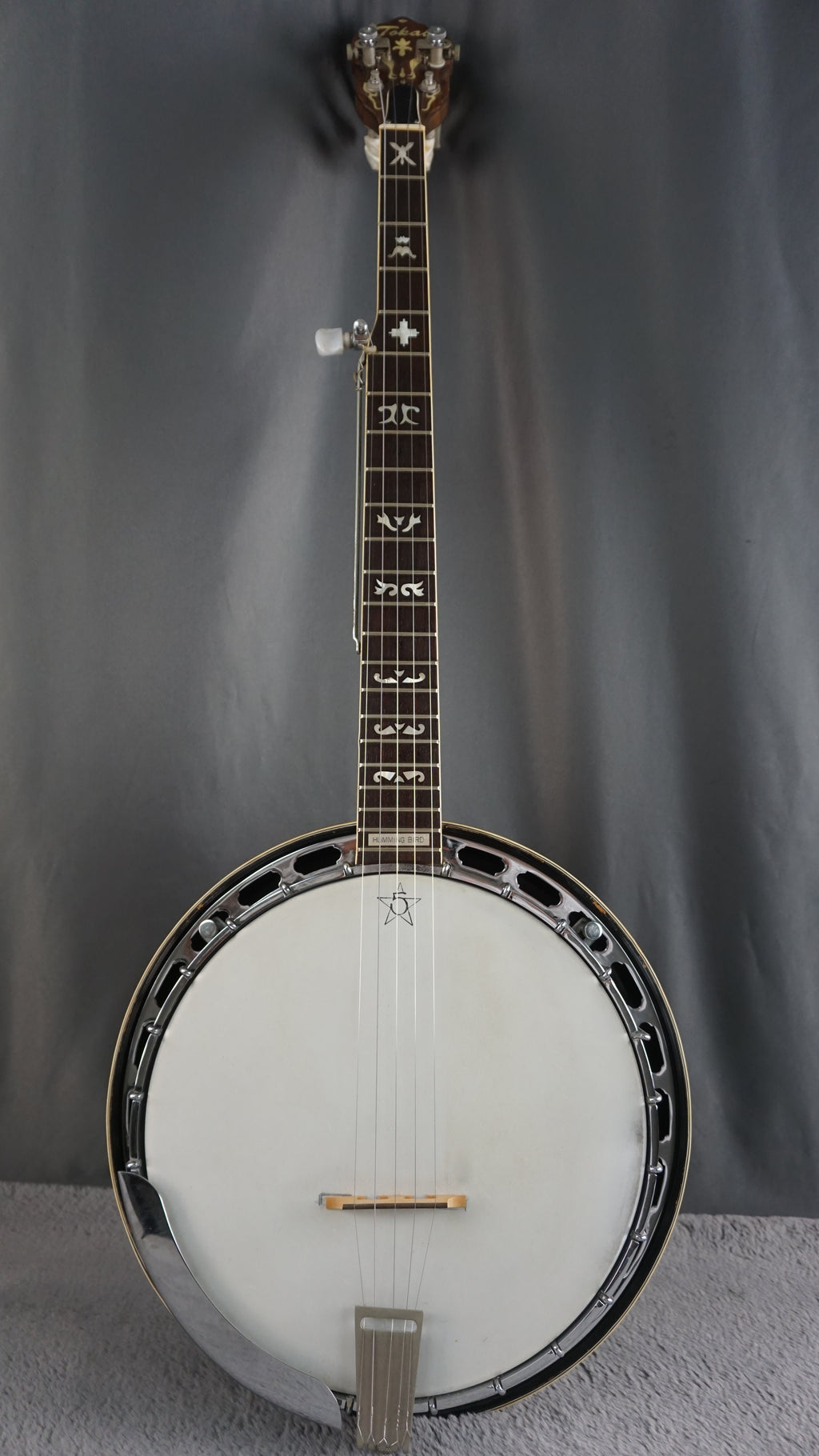 Tokai Hummingbird 5-String Resonator Banjo MIJ w/ D-Tuners & Hard Case
