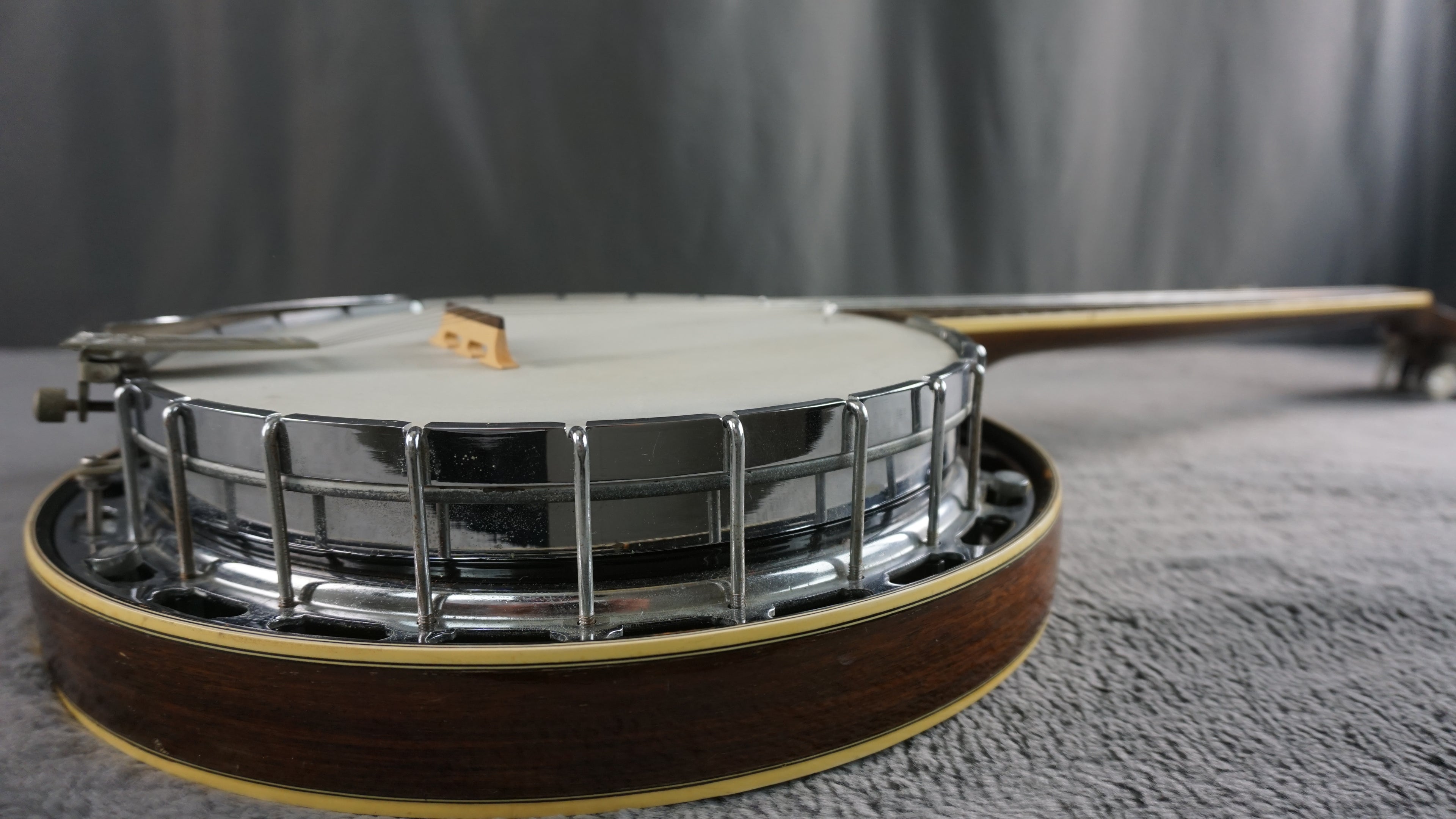 Tokai Hummingbird 5-String Resonator Banjo MIJ w/ D-Tuners & Hard Case