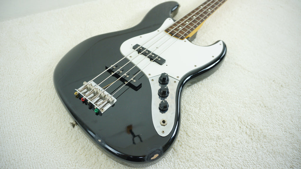 1984–1987 Fender Japan JB62 '62 Reissue Jazz Bass Black Fujigen