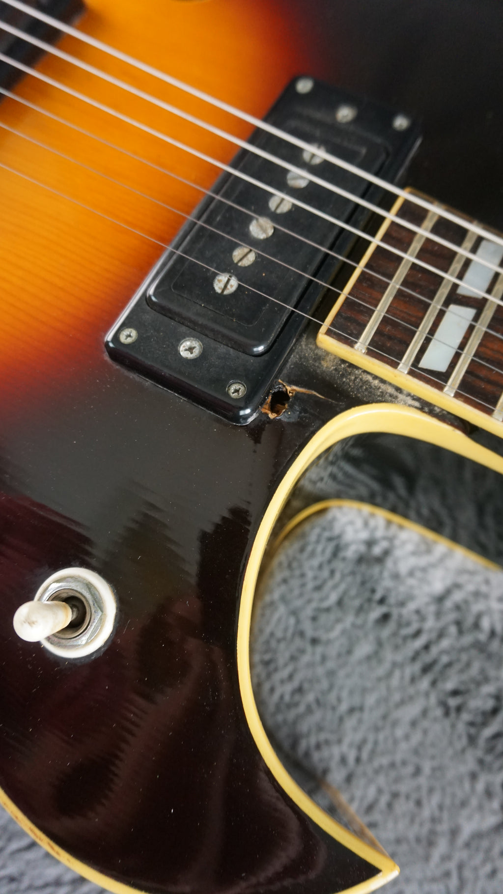 Guyatone Hollowbody Electric 1960s - Sunburst Japan Dual Pickup