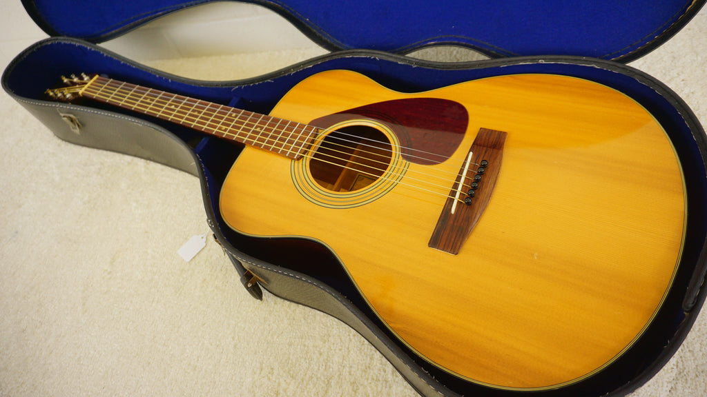 Yamaha FG-130 Nippon Gakki Made in Japan Acoustic Guitar w/ Chipboard Case