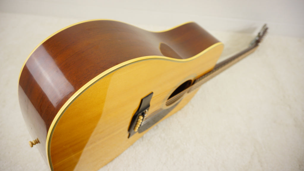 Cat's Eyes CE-350TW 12-String Acoustic Guitar MIJ Japan w/ Hard Case
