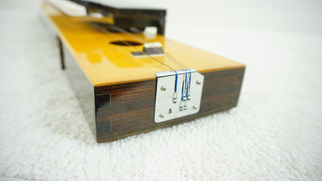 Kikuyae Harp Taishogoto Nagoya Japan Traditional Japanese String Instrument w/ Hard Case