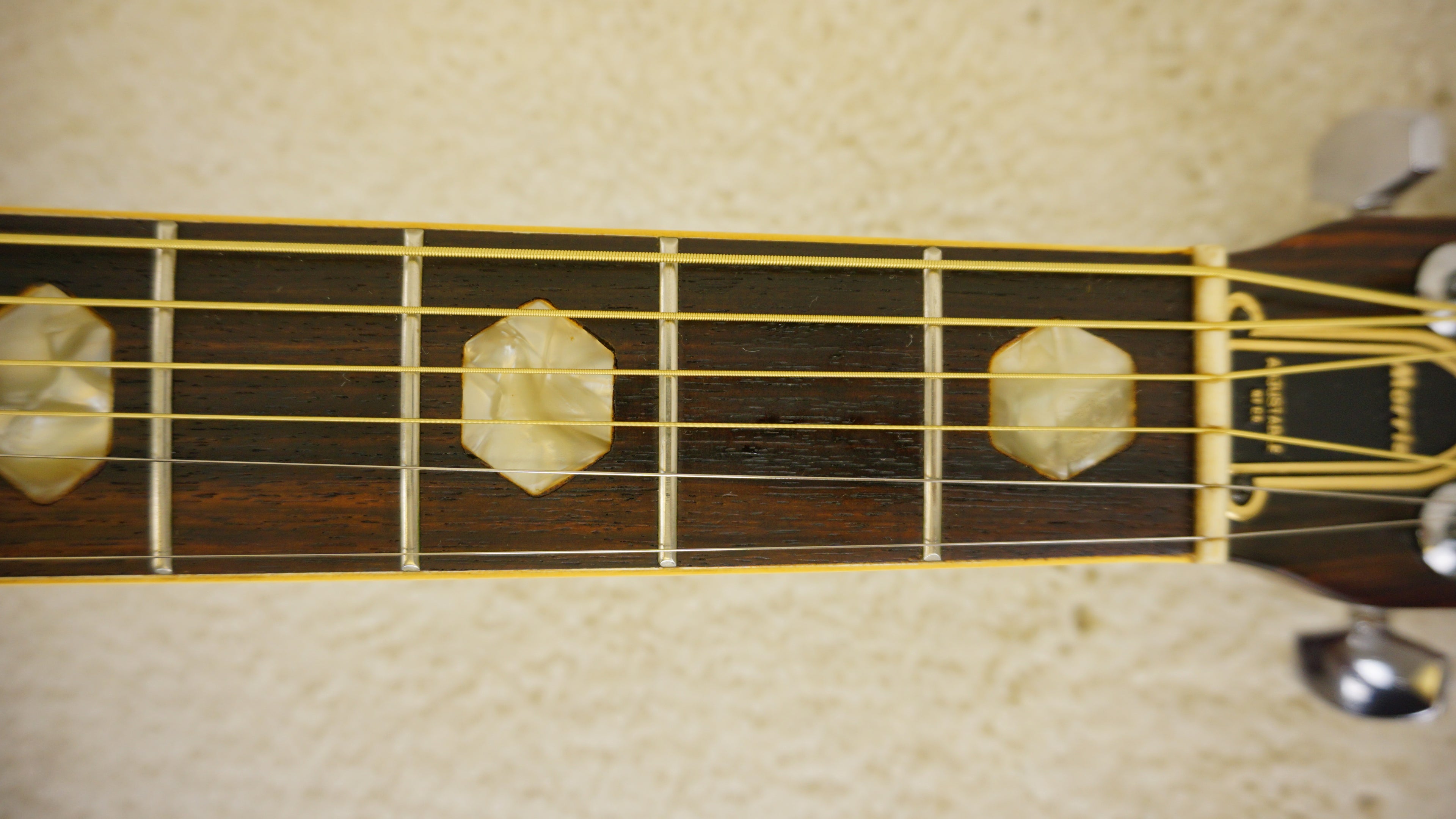1973 Morris W-40 Vintage Japanese Dreadnought Acoustic Guitar w/ Hard Case