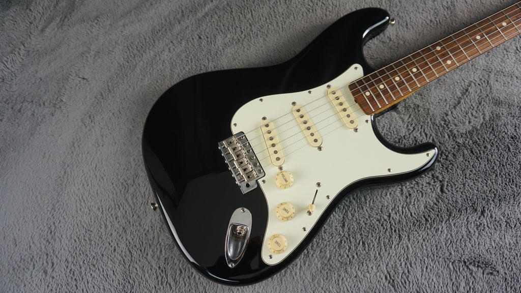 Fender Japan ST62-TX Stratocaster Black Crafted in Japan CIJ 2015 Texas Special Pickups