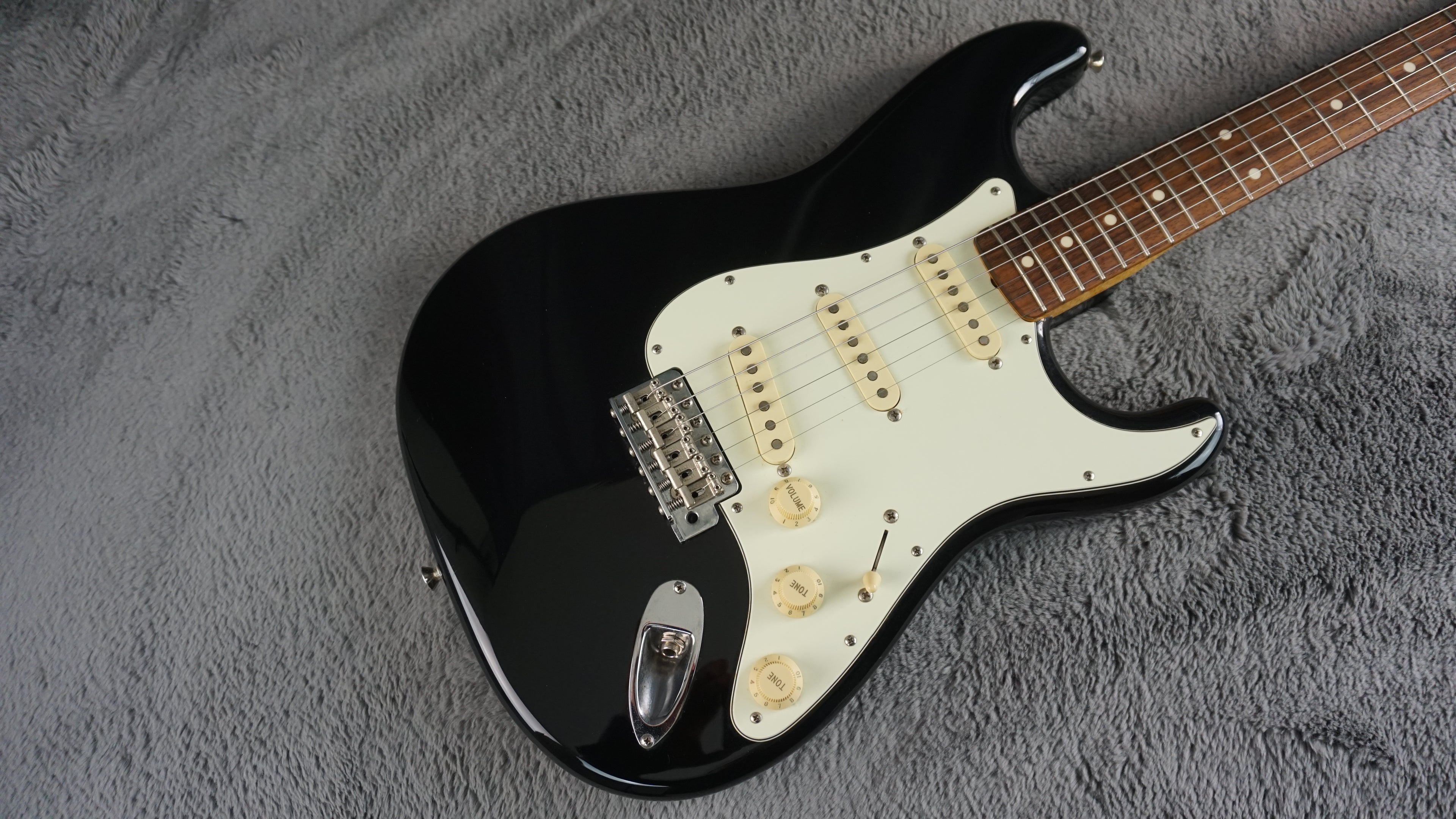Fender Japan ST62-TX Stratocaster Black Crafted in Japan CIJ 2015 Texas Special Pickups