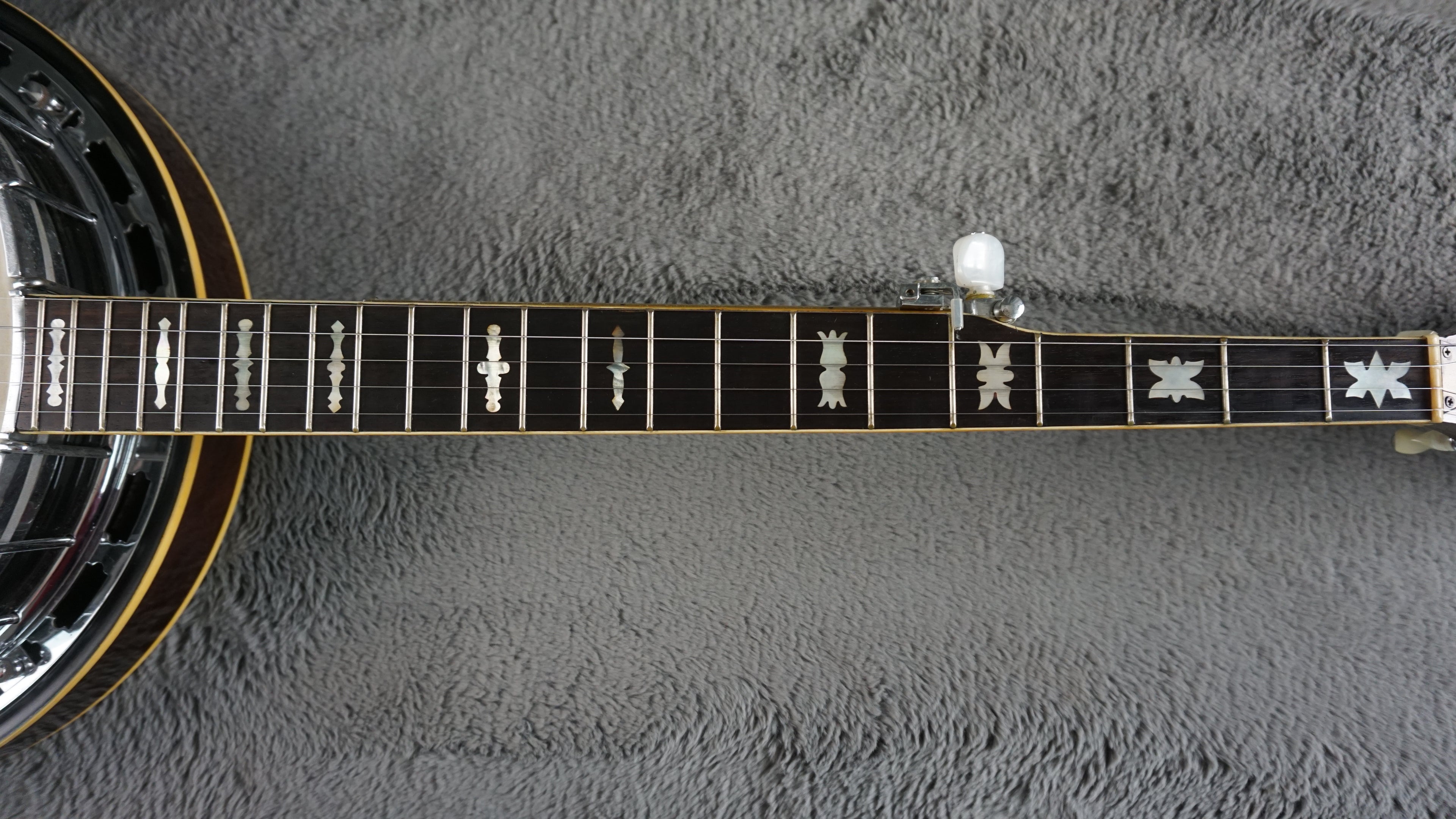 Morris 5-String Resonator Banjo w/ Hard Case