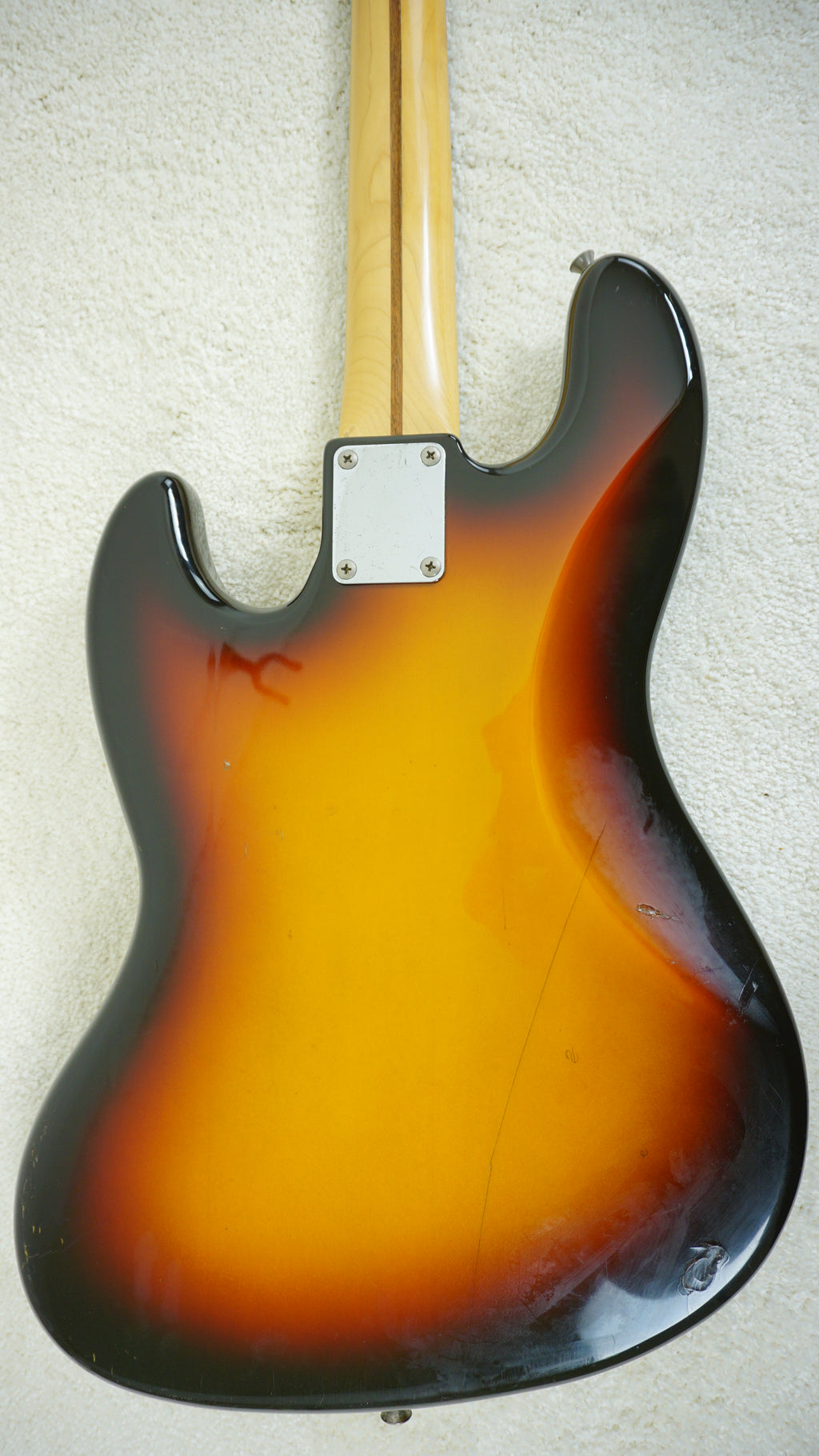 1993 Squier Silver Series Jazz Bass MIJ 3-Tone Sunburst Fujigen Japan