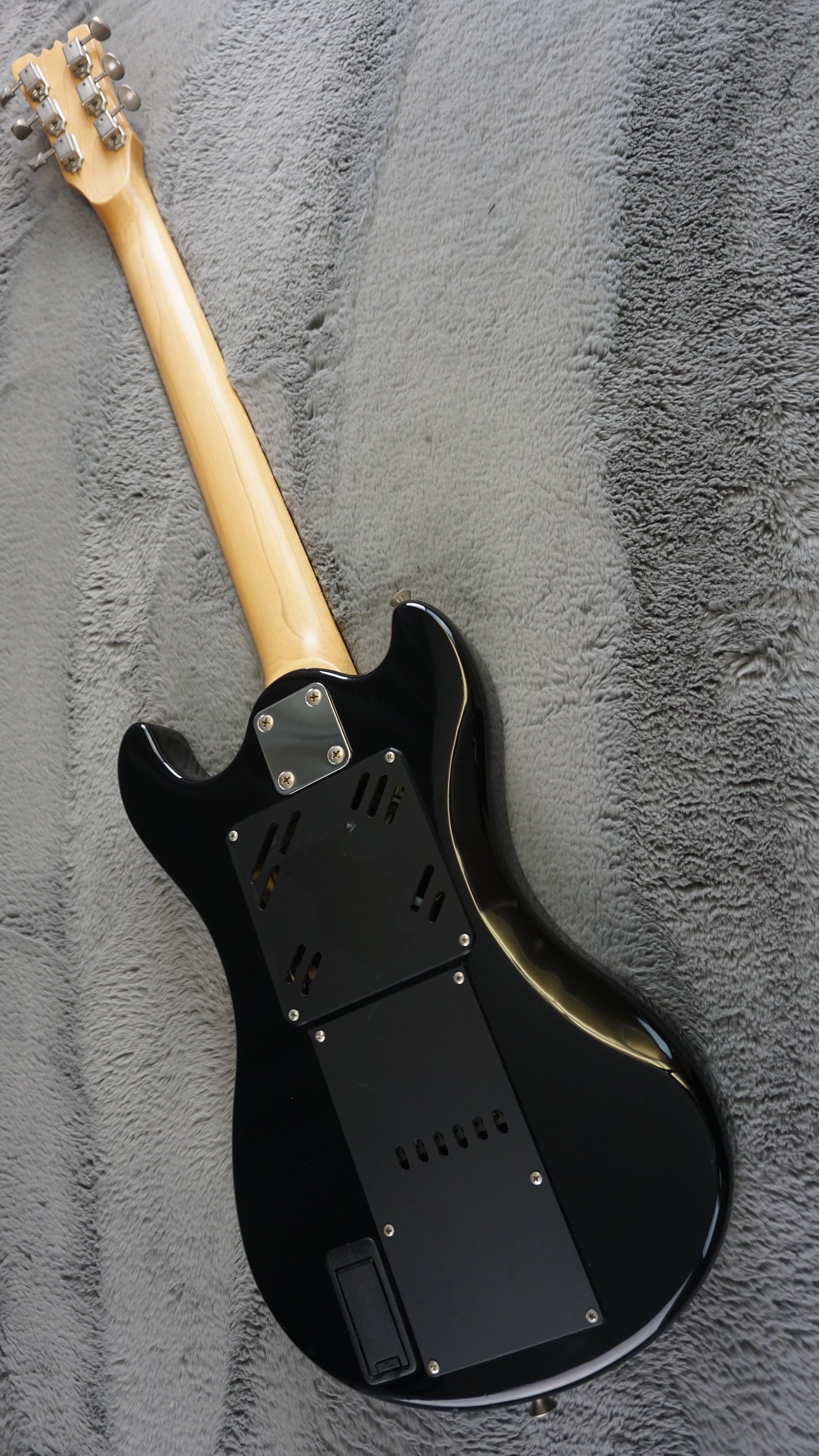 Marine Rider Mosrite Ventures Model with Built In Amp Black