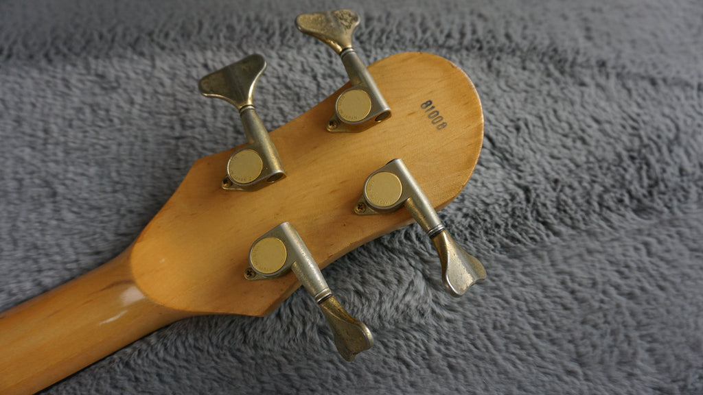 Greco Phoenix Bass MIJ Neck Through Bass Natural Finish Vintage Japan