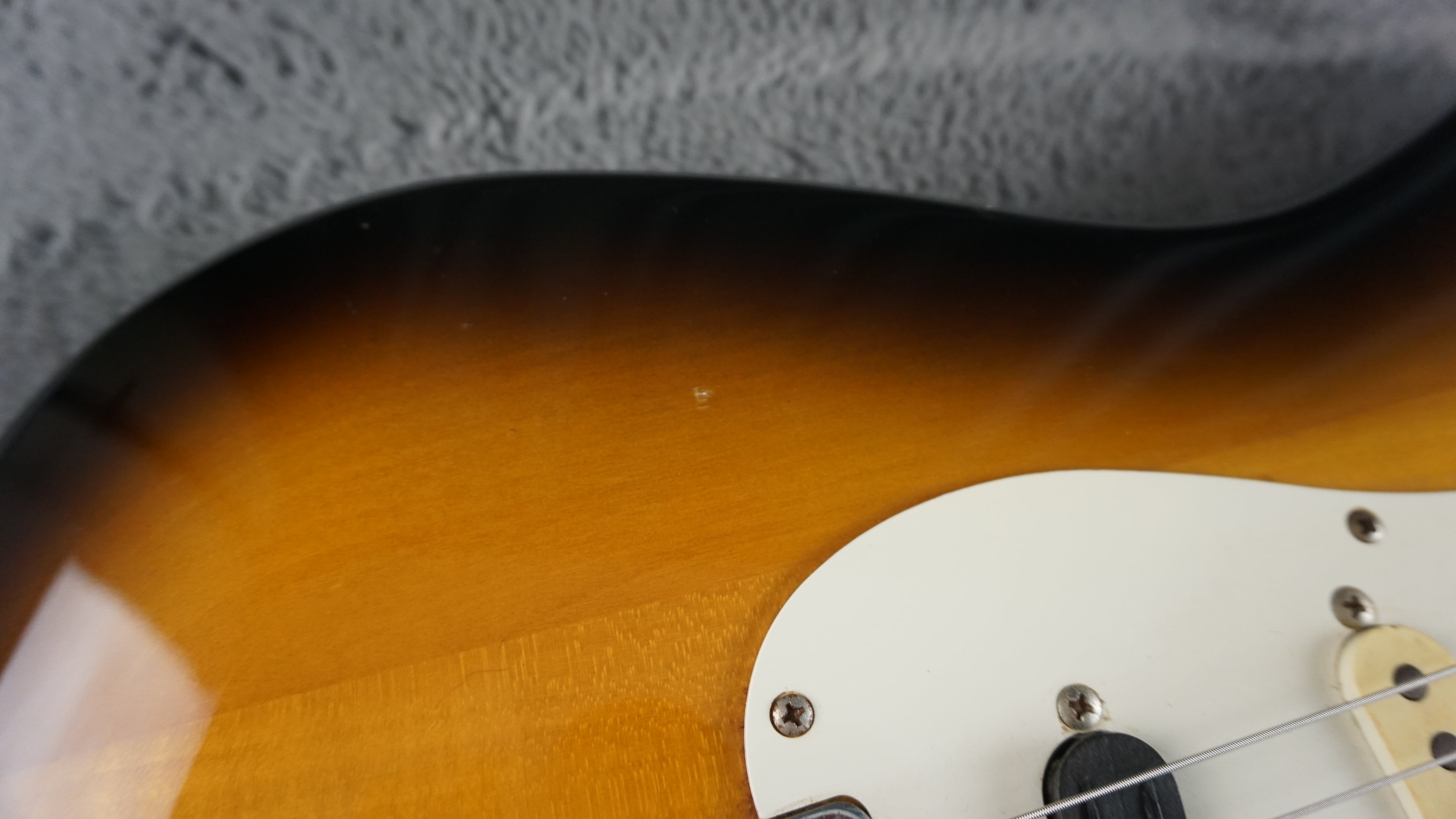 1987 MIJ Squier Stratocaster Fujigen E-Series Sunburst w/ ESP Rail Pickup & Fender Case