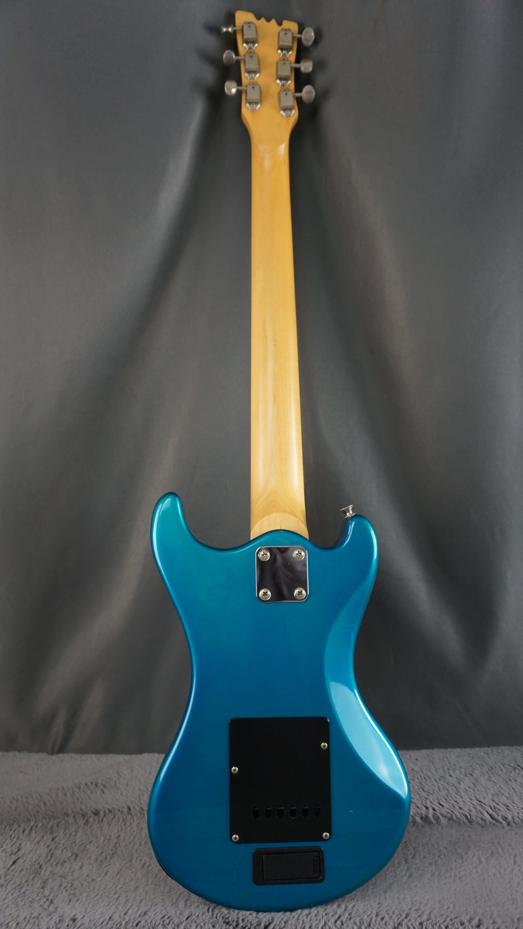 MarineRider Mosrite Ventures Model w/ Built In Amp - Blue