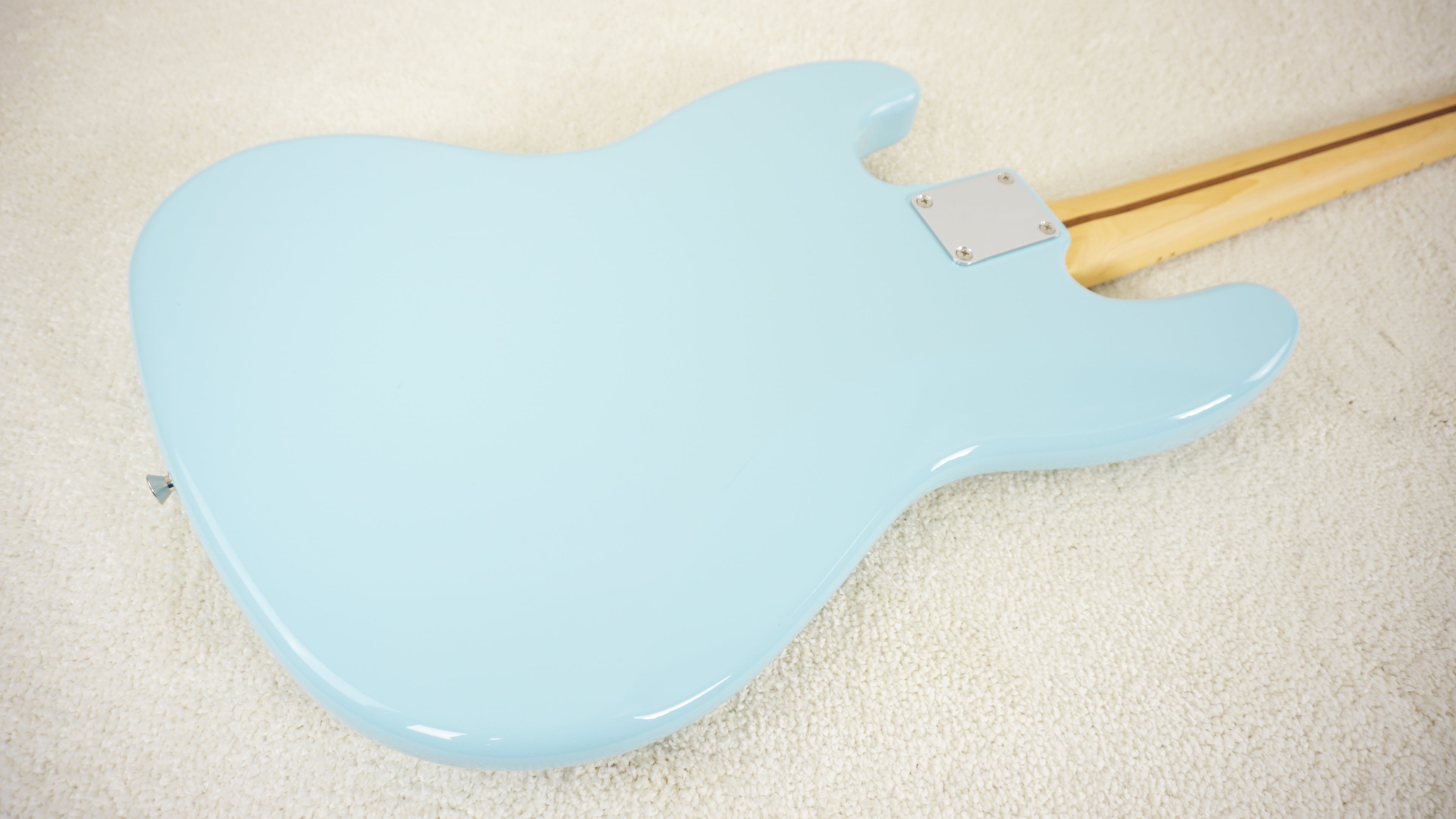 Fender Japan FSR Collection Hybrid II Jazz Bass 2025 - Daphne Blue Matching Headstock