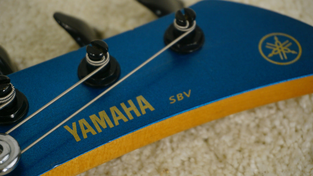 Yamaha SBV-550 - Shelby Blue Japan Bass Guitar