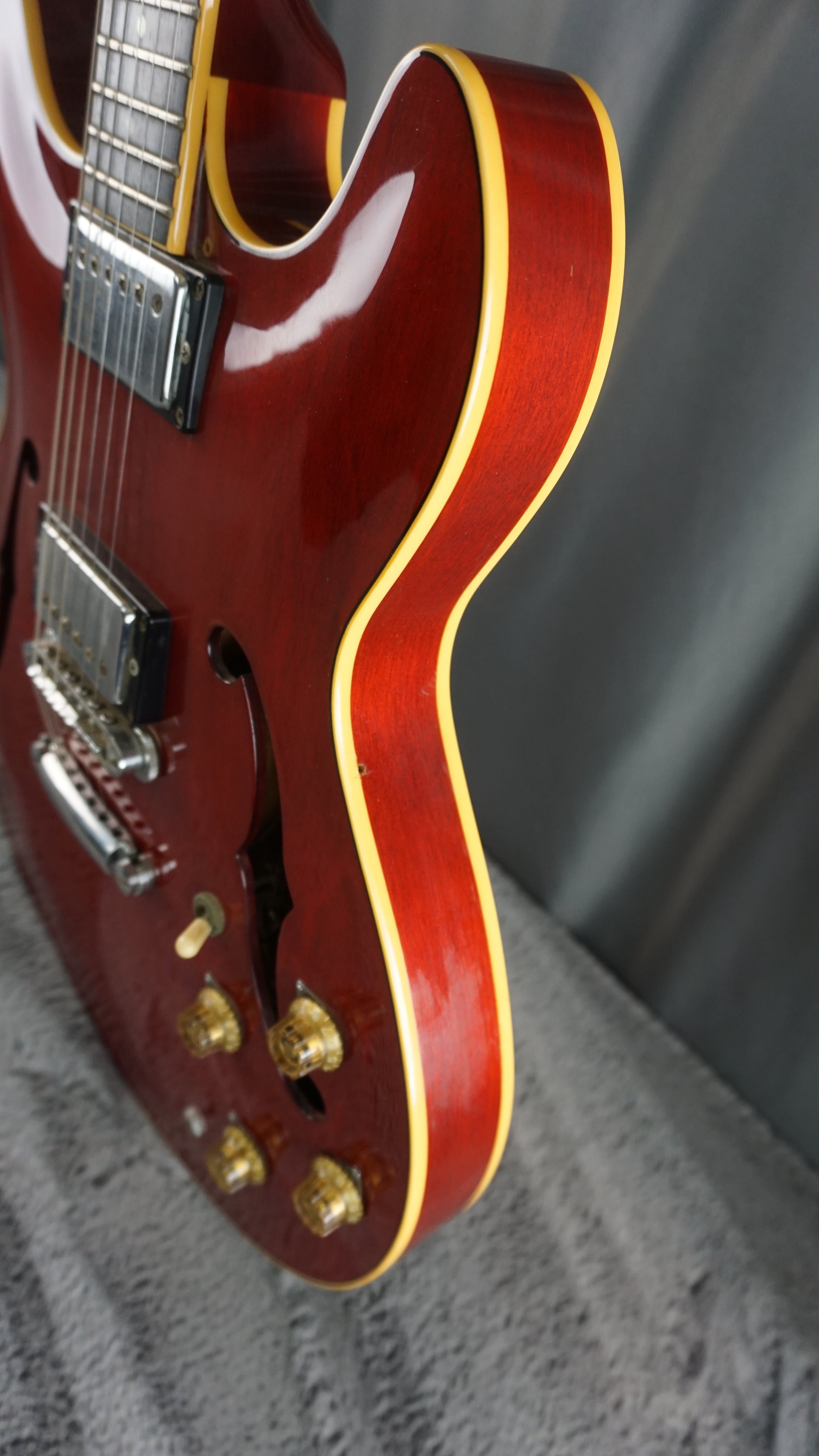 Yamaha Super Axe SA1000 Semi-Hollow Electric Guitar Cherry Red MIJ 1978 w/ OHSC