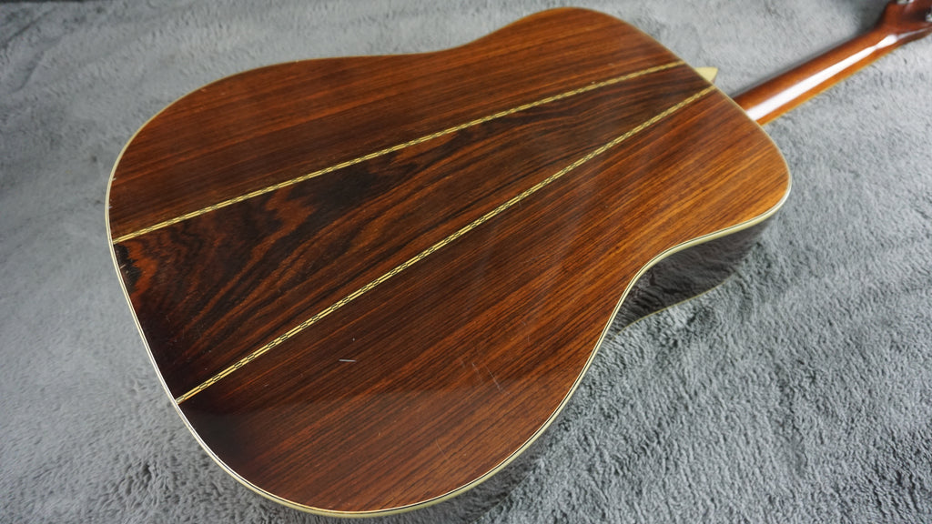 Morris W-35 Vintage MIJ Dreadnought Acoustic Guitar w/ Hard Case