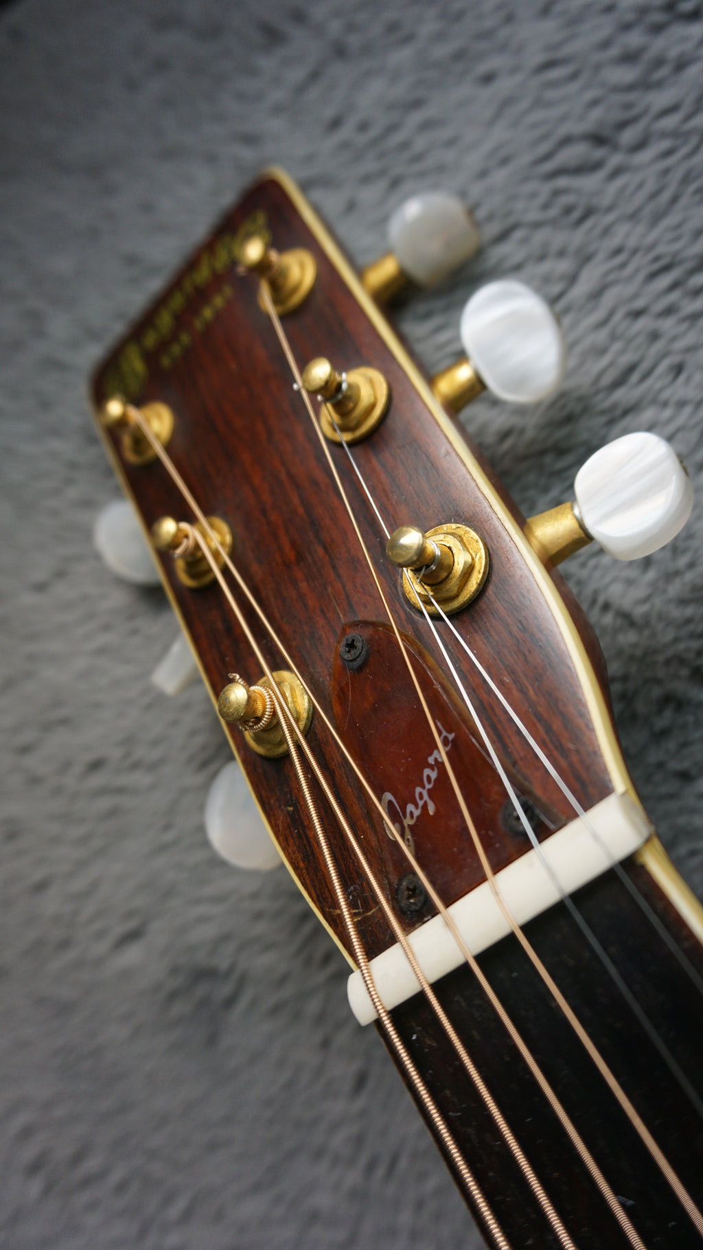 Jagard JD-250 Dreadnought Acoustic Guitar MIJ Japan w/ Hard Case