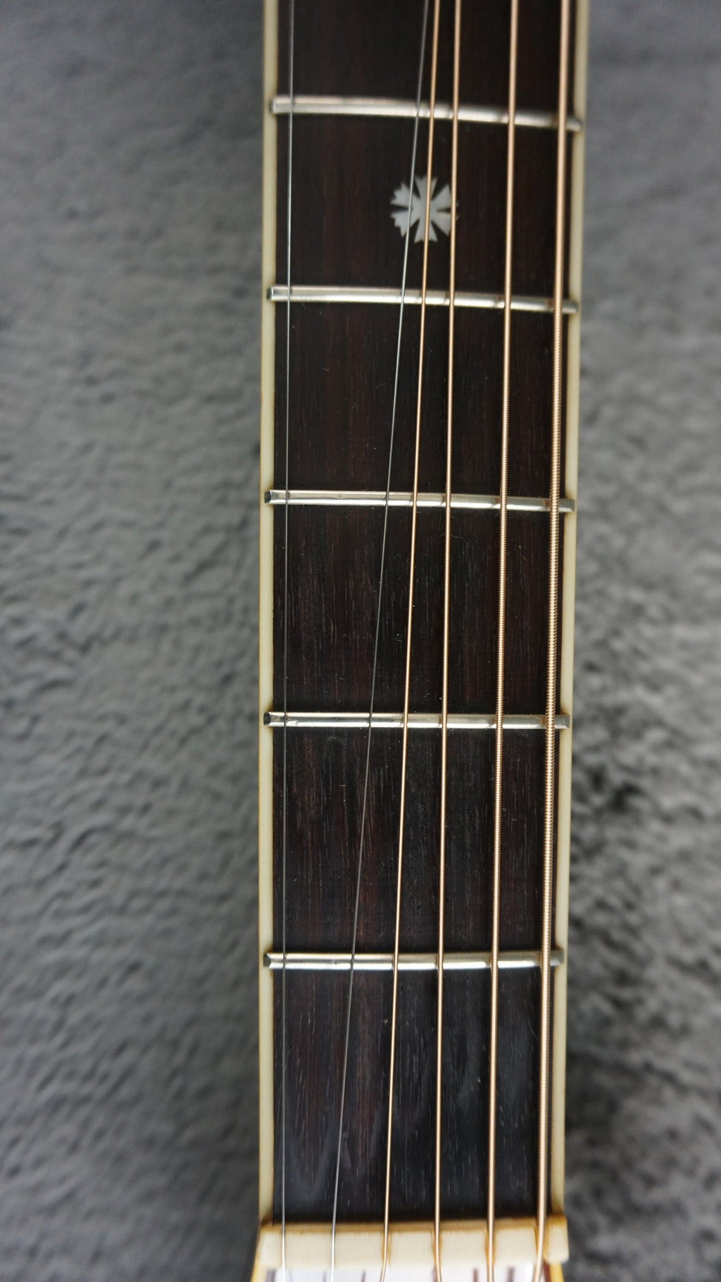 Three S W-300D Vintage Japanese Dreadnought Acoustic Guitar w/ OHSC Nagoya Japan