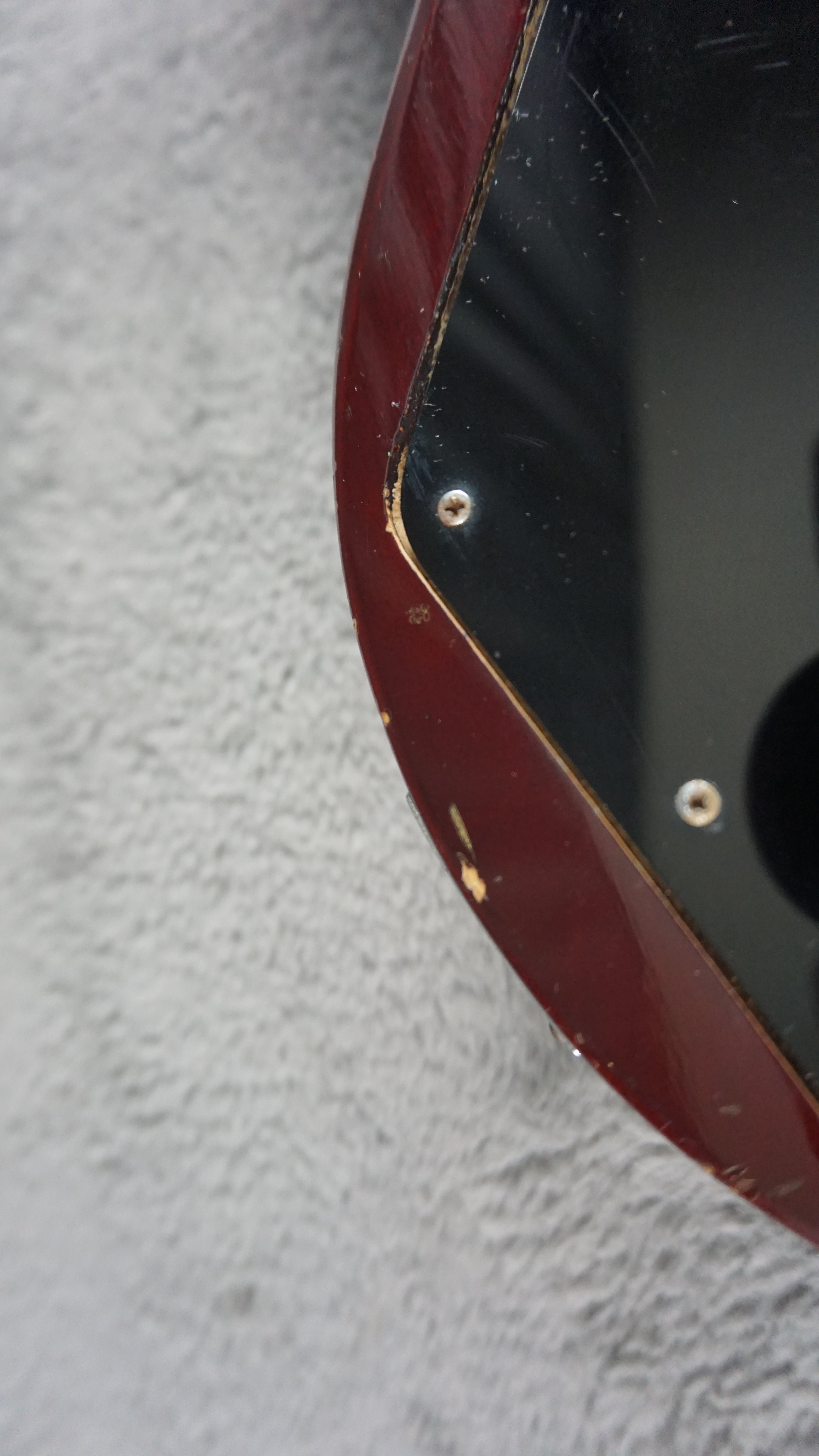 Greco SG-Style Bass MIJ Cherry Red Vintage Short Scale Bass Guitar