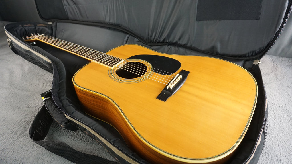 Pro Martin W-250 Vintage MIJ Dreadnought Acoustic Guitar w/ Gig Bag