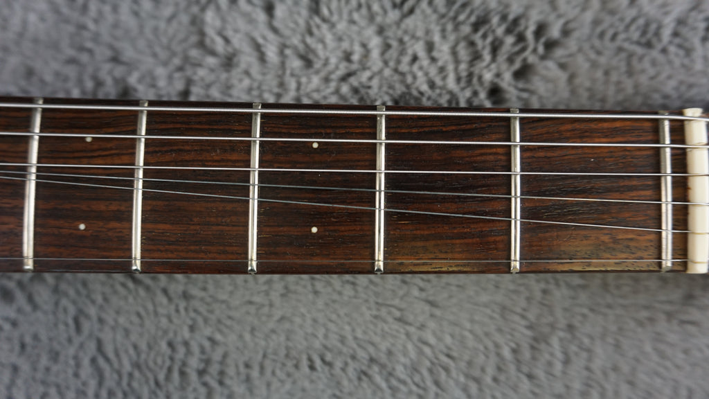 Marine Rider Mosrite Ventures Model with Built In Amp Black