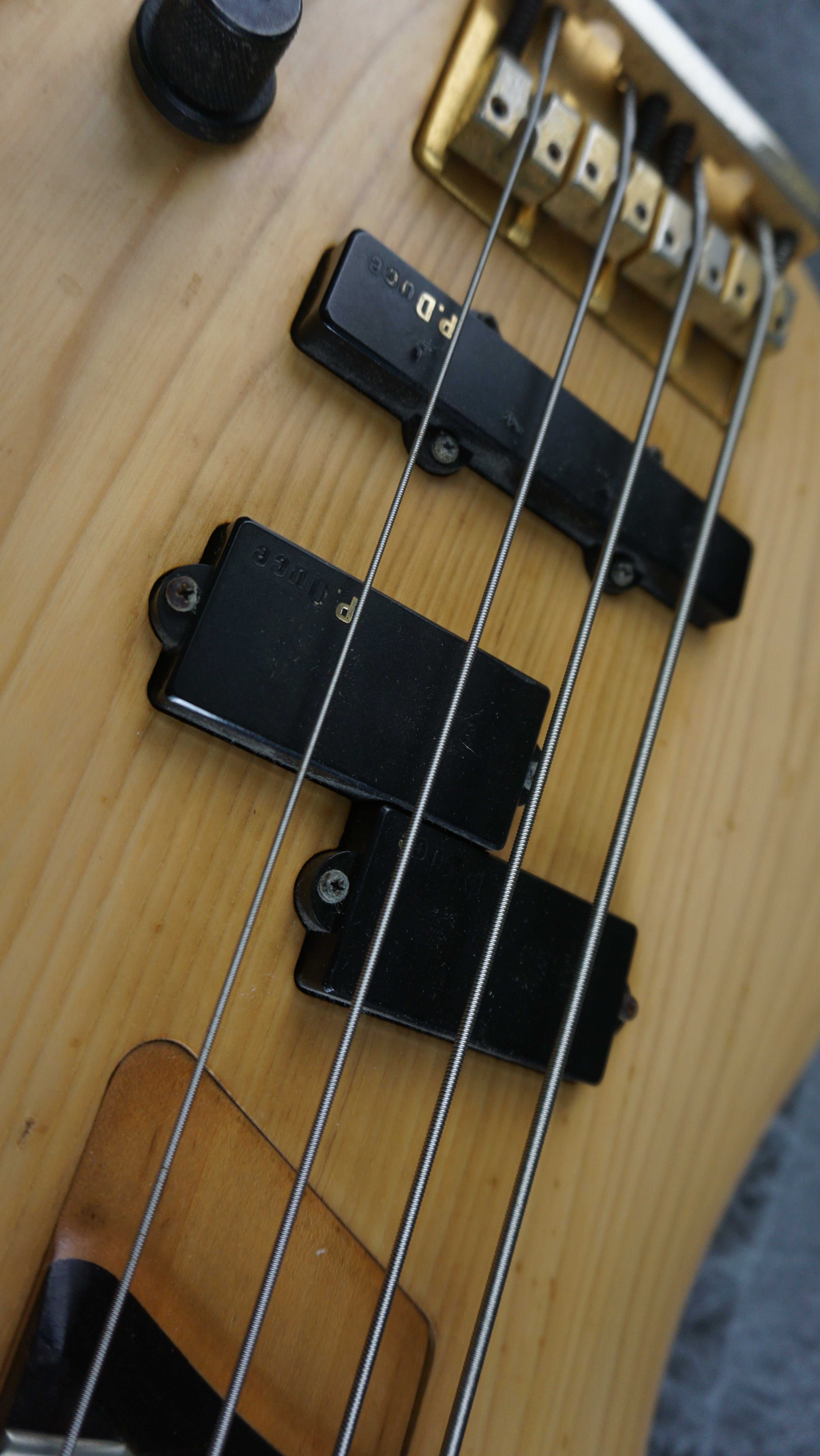 Greco Phoenix Bass MIJ Neck Through Bass Natural Finish Vintage Japan