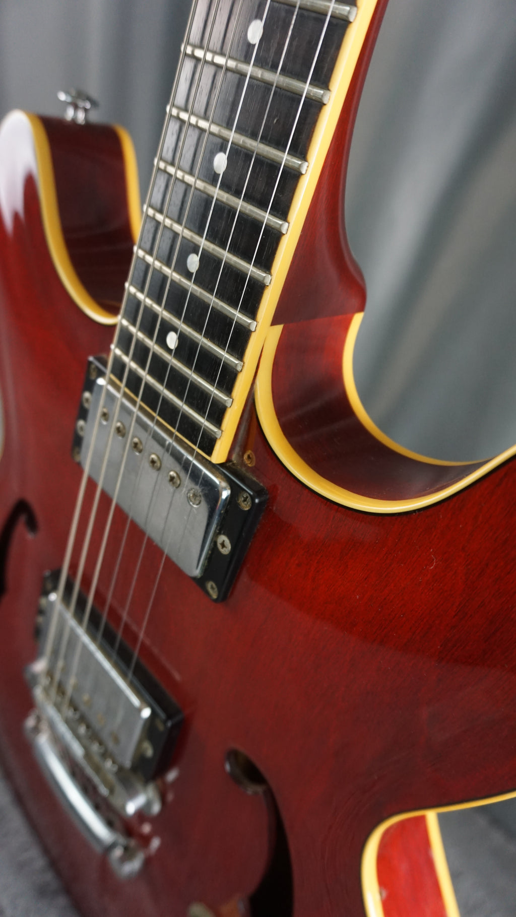 Yamaha Super Axe SA1000 Semi-Hollow Electric Guitar Cherry Red MIJ 1978 w/ OHSC