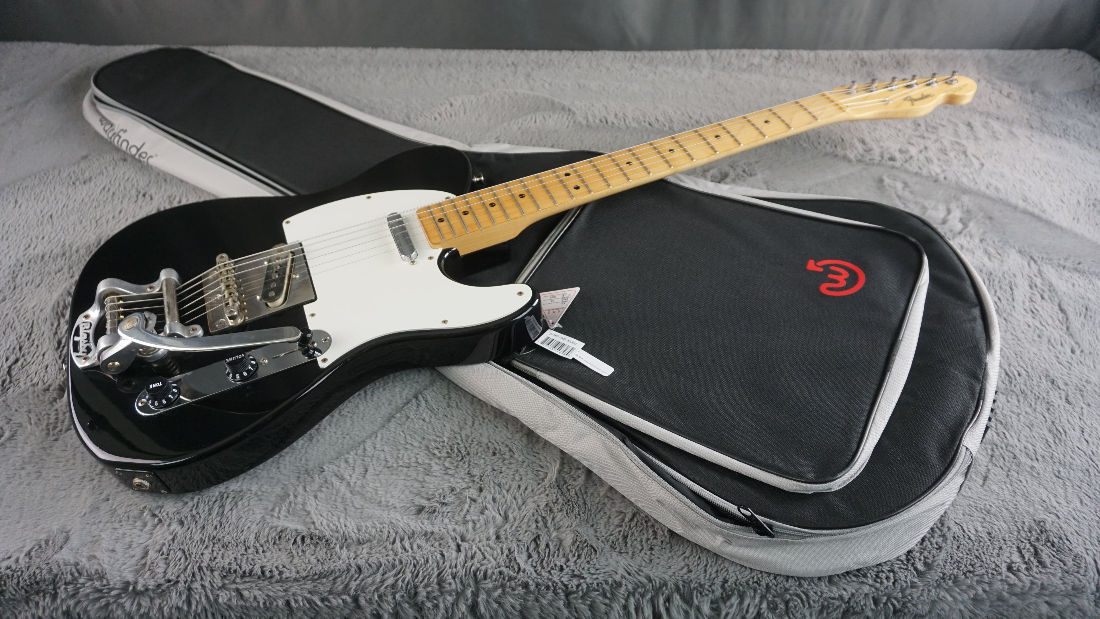 Fender Japan Telecaster Standard 2007 Black Bigsby Fender Custom Shop Pickup