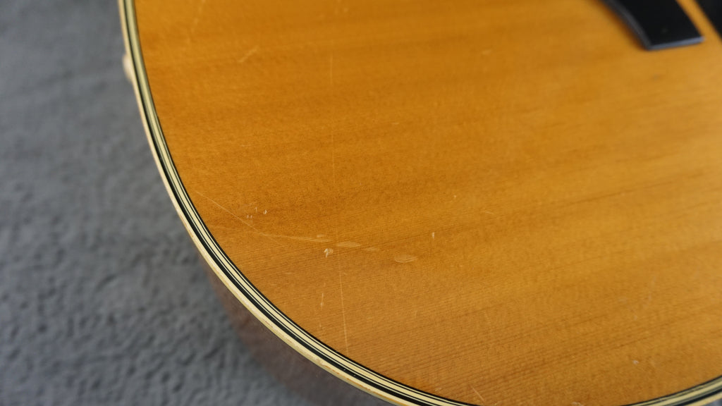 Morris MD-505 Vintage MIJ Dreadnought Acoustic Guitar w/ Hard Case