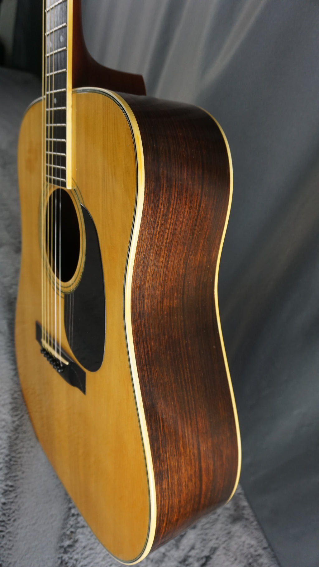 Yamaki D126 Dreadnought MIJ Acoustic Guitar w/ Original Hard Case