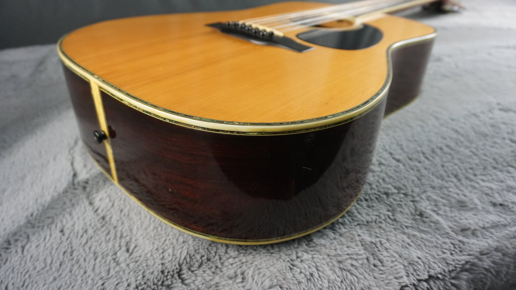 Morris B-60 MIJ 12-String Acoustic w/ 3-Piece Rosewood Back w/ OHSC