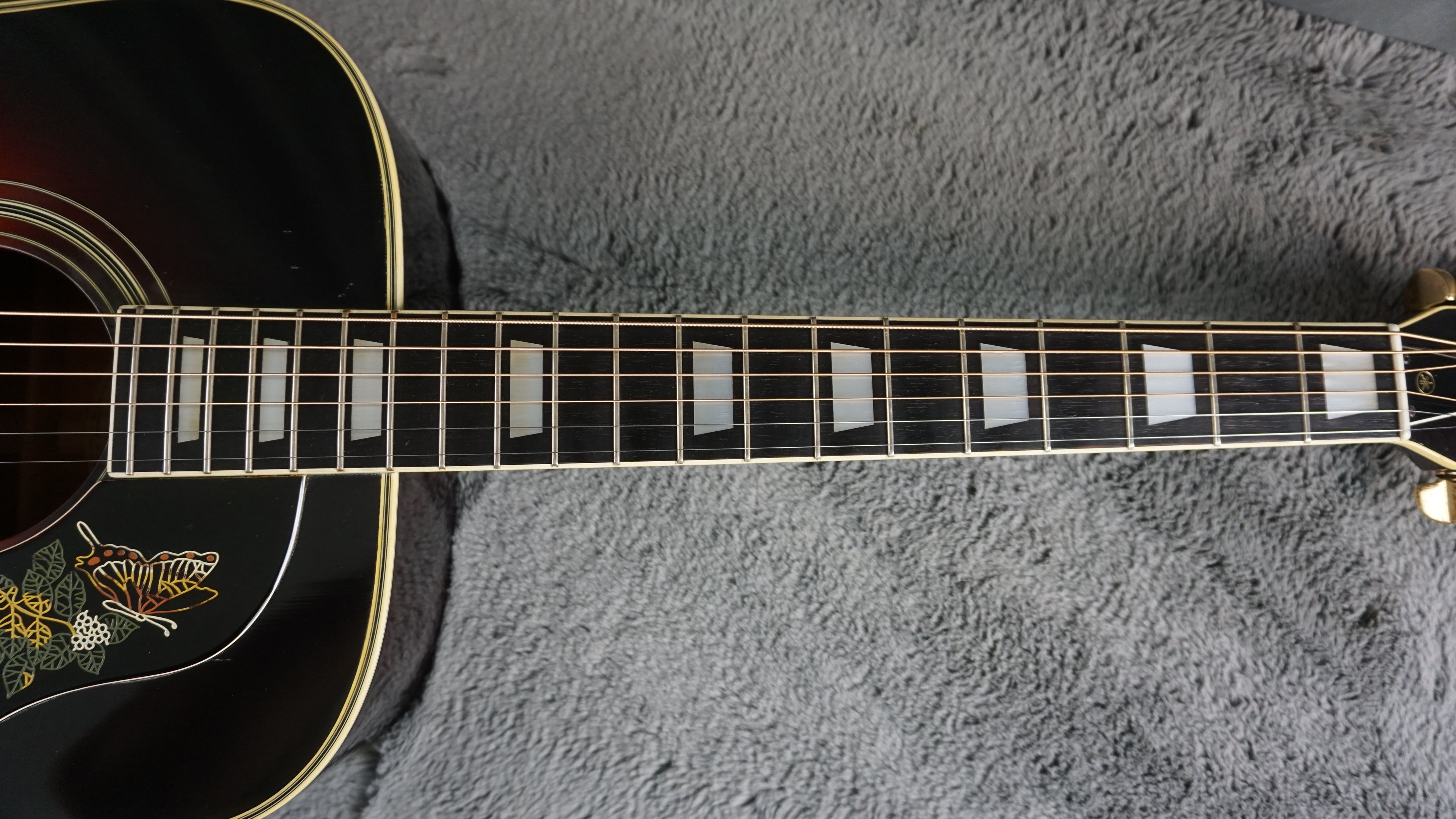 Yamaha L-8S Jumbo Acoustic Guitar MIJ Japan Vintage Sunburst w/ Original Hard Case