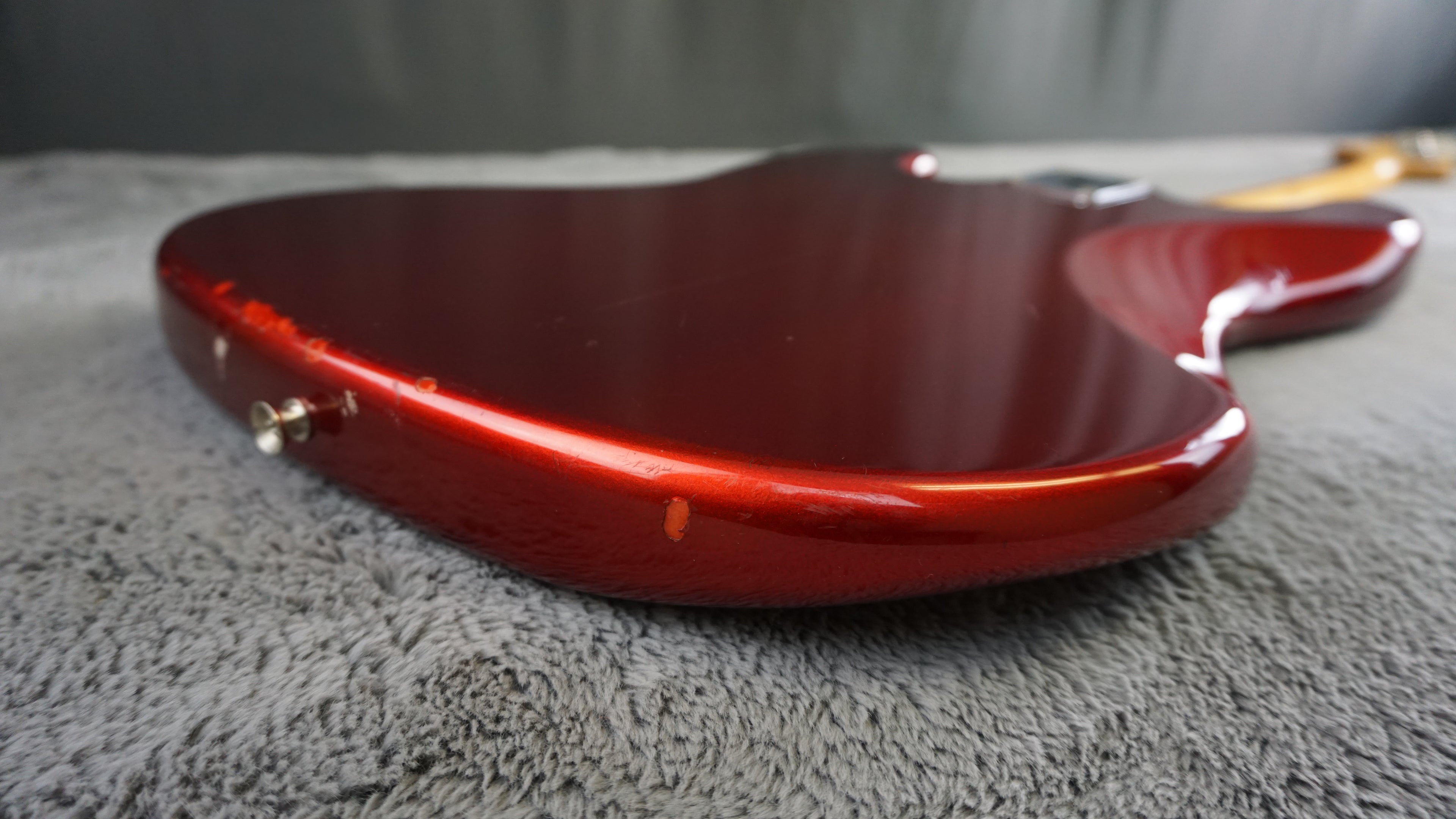 94-95 Fender Japan Jazz Bass Candy Apple Red w/ Gig Bag